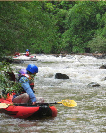 Kayaking