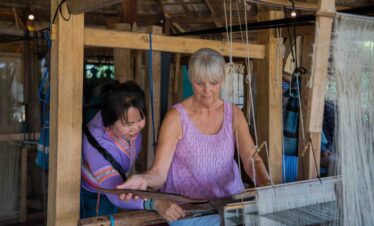 Silk Weaving Class